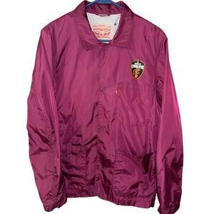 Levi's x NBA Cleveland Cavaliers jacket polyamide button snap front small